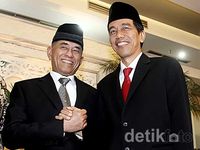 Duet Jokowi-Ryamizard Ryacudu di Saksi Nikah