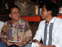 Irman Gusman Ngopi Bareng Artis