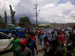 Ratusan Sopir Angkot Ciapus Mogok Massal Protes Penambahan Armada Baru