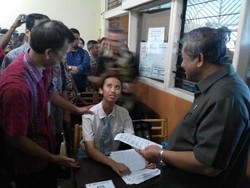 Mendikbud Semangati Murid SLB yang Hendak Ikut UN