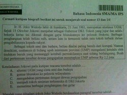 Jokowi di Soal UN, Kemendikbud: Tidak Ada Unsur Politik