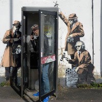 Sempat Anteng, Mural Banksy Muncul Lagi di Inggris