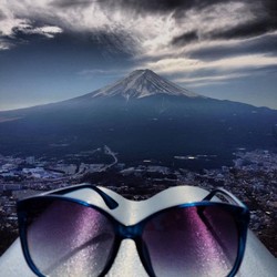 Pemandangan Gunung Fuji Memang Dahsyat