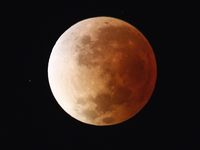 Gerhana Bulan Darah di Argentina