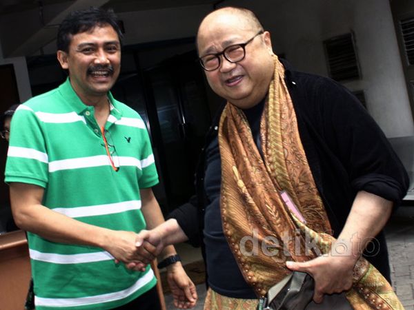 Jaya Suprana Jenguk Andi Mallarangeng