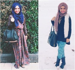 Hijab Style: Perpaduan Material Motif Ala Ruqiya Imtiaz, Arsitek Asal Inggris