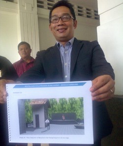 Ridwan Kamil akan Perlihatkan Masterplan Wisata Bung Karno pada Keluarga Soekarno