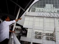 Jokowi Resmikan Terminal Manggarai