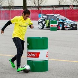 Castrol Footkhana, Ketika Neymar Berduel Melawan Pereli Ken Block