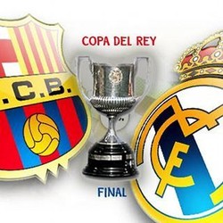 Preview Final Copa del Rey El Clasico dalam Infografik