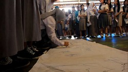 Ketua Yayasan Ditahan Polisi, Ratusan Siswa di Rohil Riau Demo Usai UN