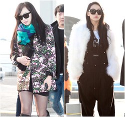 Korean Style: Penampilan Unik Para Selebriti Korea di Bandara