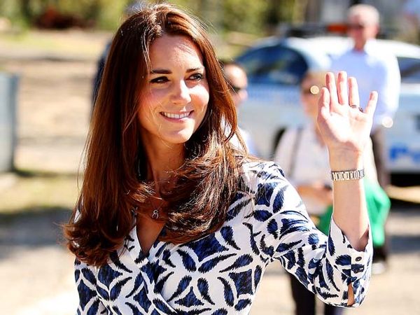 Kate Middleton Berseri-seri di Australia