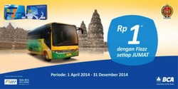 Naik Trans Jogja Tiap Jumat dengan Flazz Cuma Rp 1,-