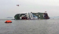 Diduga Kapal Feri yang Tenggelam di Korsel Tidak Dikemudikan Nakhoda