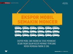 Ekspor Mobil Semakin Moncer