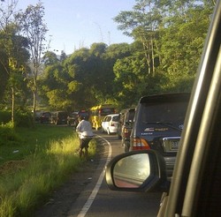 Long Weekend, Jalur Limbangan-Malangbong Macet Parah