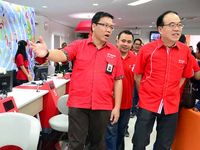 Serba Digital di Kantor Telkomsel Makassar