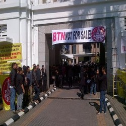 3 Jam Demo, Ini Ragam Tanggapan Para Pegawai BTN