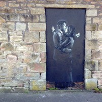 Akhirnya Karya Banksy Dimuseumkan