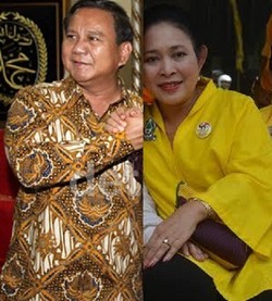 Prabowo-Titiek Soeharto Jaga Hubungan Baik