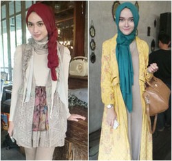 Hijab Style: Gaya Aktris dan Selebgram Saat Hadir di Pertemuan Hijabers