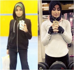 Hijab Style: Tampilan Saat Nge-Gym Ala Tima Tube, Hijabers Asal Yaman