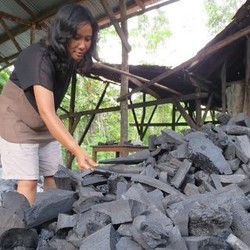 Kisah Sukses Ana, Wanita Pengekspor Arang ke Korsel Hingga Arab