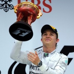 Alami Banyak Masalah, Rosberg Bersyukur Finis Kedua