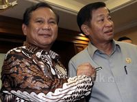 Prabowo Bertemu Agum Gumelar Cs