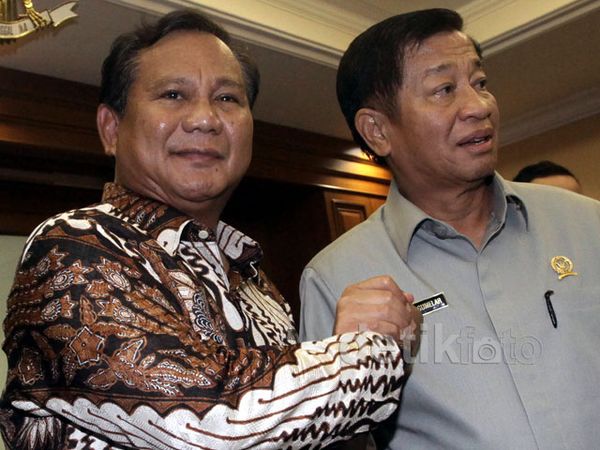 Prabowo Bertemu Agum Gumelar Cs