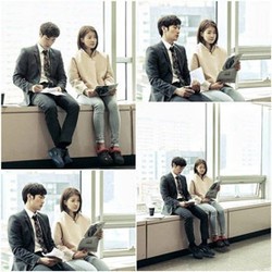 Kompaknya Lee Si Young dan Kim Kang Woo Latihan Skrip Drama Golden Cross