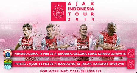 Persija vs Ajax Dibarengkan dengan Laga Amal Timnas vs ASEAN All Stars