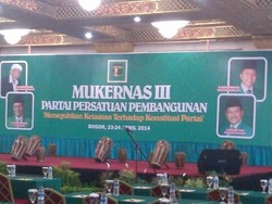 Tak Ada Foto SDA di Arena Mukernas PPP