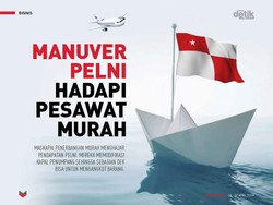 Manuver Pelni Hadapi Pesawat Murah