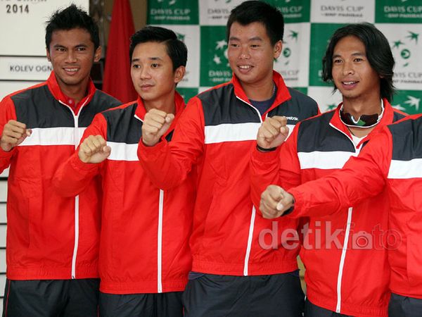 Undian Piala Davis Indonesia vs Hongkong