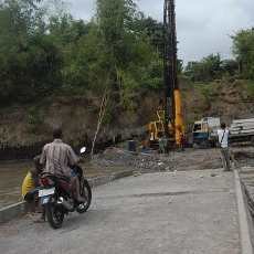 Ambrol Terkena Banjir, Jembatan Limpas Rp 3,2 M Dibangun Lagi