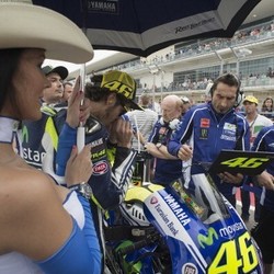 Yamaha Tak Buta-buta Amat Lintasan di Argentina