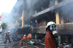 Api di Pasar Senen Mulai Dikuasai