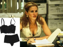 Bra dan Panties Julia Roberts di Film Erin Brockovich Dilelang
