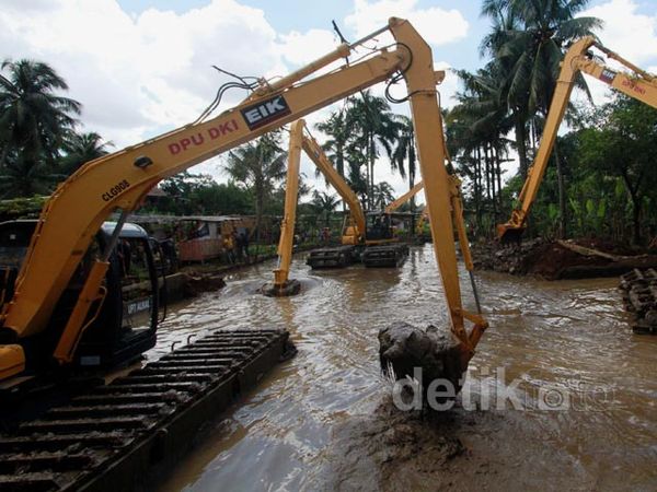 Waduk Jagakarsa Mulai Dikerjakan