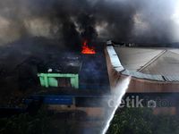 Pasar Senen Terbakar