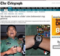 Jam Palsu Jenderal Moeldoko Ramai di Media Internasional
