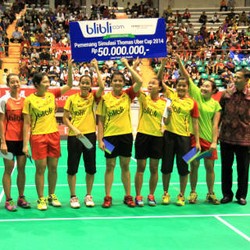 Febe Kalahkan Firda, Indonesia B Juara
