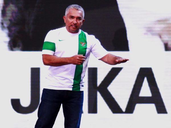 Aksi Cesar Millan di The Kasablanka