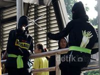 Ada Ninja di Car Free Day