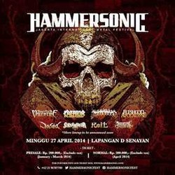 Parau, Band Metal Asal Bali Memecah Hammersonic 2014 di Tengah Hujan