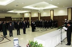 Jero Wacik Lantik Mbah Rono cs