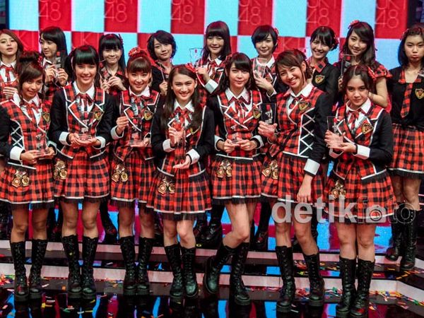 Suasana Pengumuman Hasil Pemilu Single ke-6 JKT48