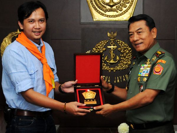 Panglima TNI Terima Tim Wanadri